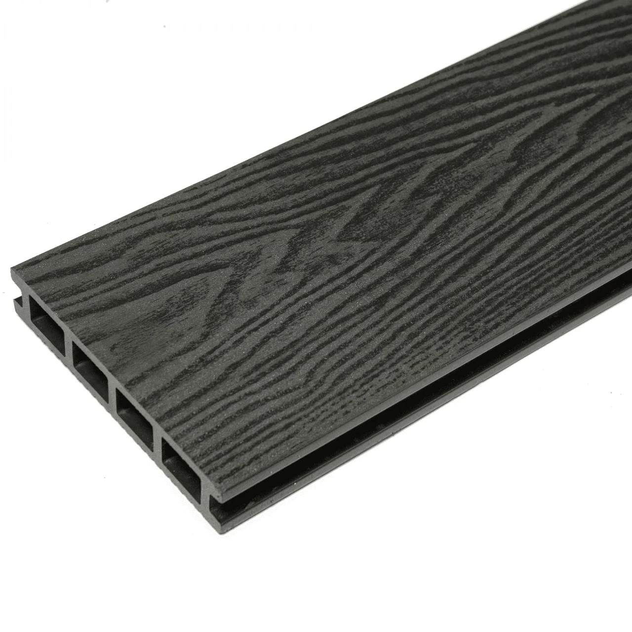 Террасная доска (ДПК) CM Decking VINTAGE BLACK WOOD (Черное дерево)