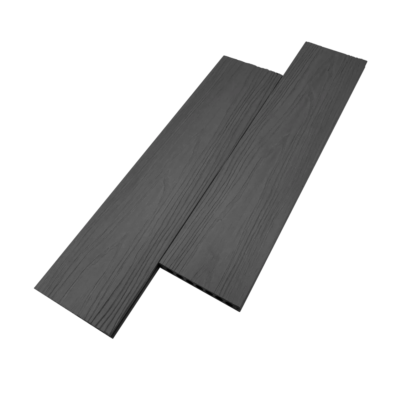 Террасная доска Декинг из ДПК SinoDeck Panno Темно-серый, фото 1