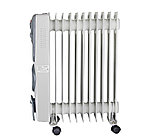 Масляный радиатор ОМ-12НВ Ресанта (2,9 кВт | 220В | 25 м2 | 11 секций | Вес, кг 11 | Термостат | с вентилятором), фото 4