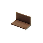 Уголок декоративный из ДПК SinoDeck Angolo Panno 57х57х2900мм Тик, фото 4