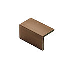 Уголок декоративный из ДПК SinoDeck Angolo Panno 57х57х2900мм Тик, фото 3