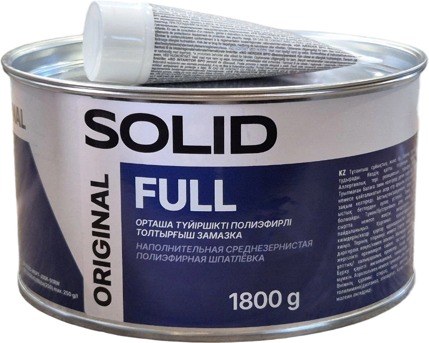 Шпатлевка Full Solid с отвердителем 1.8кг