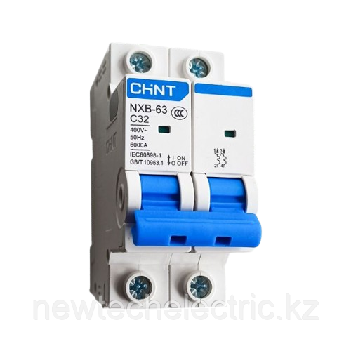 296788 Авт. выкл. NXB-63S 2P 16А 4.5kA х-ка C (R)4