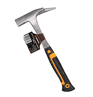 Молоток кровельщика 600гр., цельнометаллический, двухкомпонентная рукоятка Вихрь