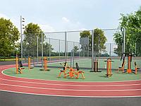 Уличные спортивные тренажеры и воркаут-площадки