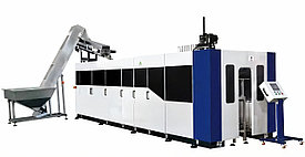 Автоматическая машина для выдувания пластиковых ПЭТ-банок малого размера