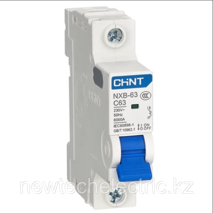 296703  Авт. выкл. NXB-63S 1P 63А 4.5kA х-ка B (R)4, фото 1