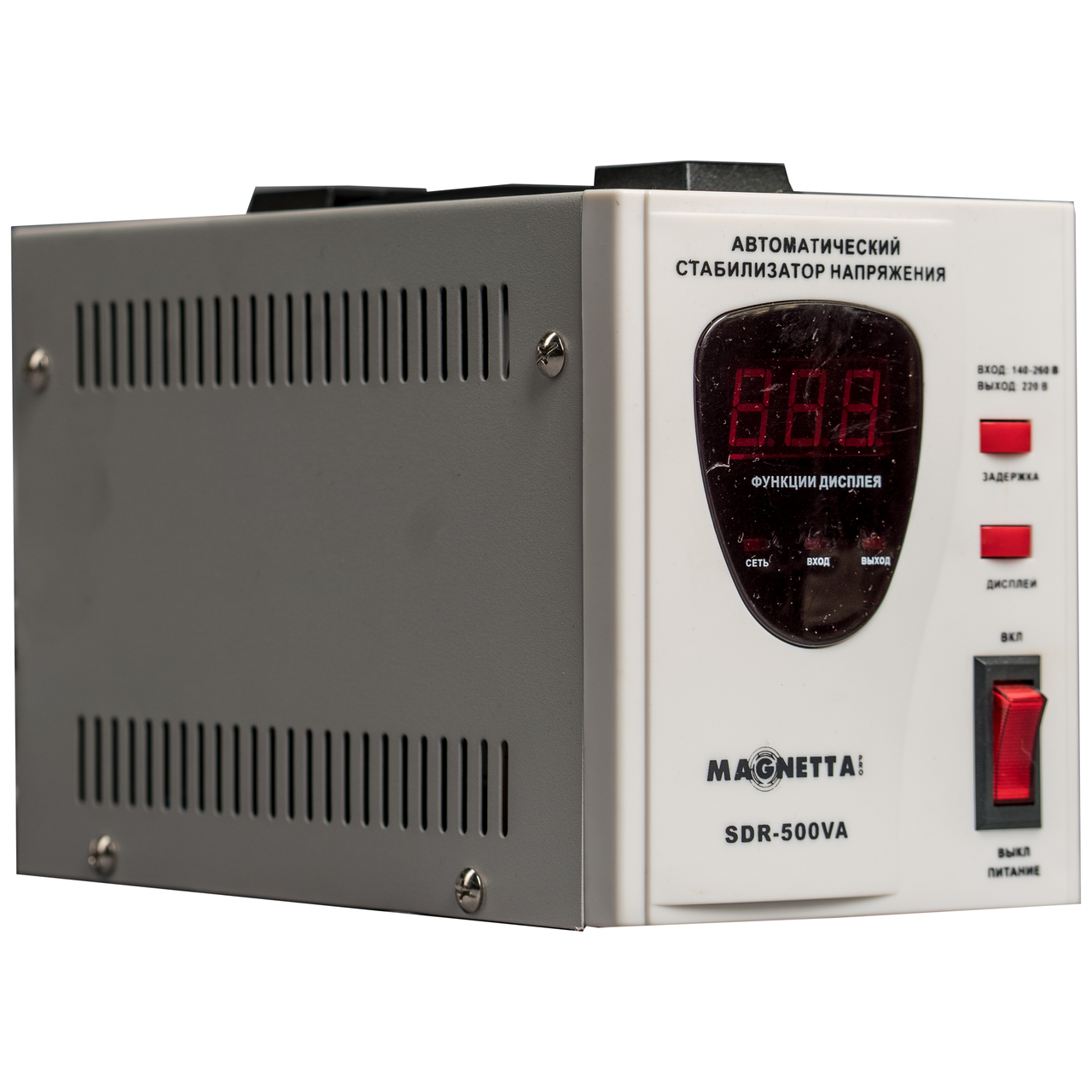 Magnetta, SDR-500VA, Стабилизатор напряжения релейный, напольный, фото 1