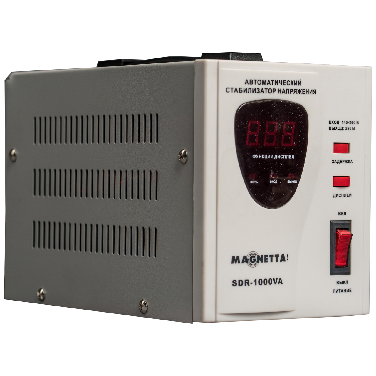 Magnetta, SDR-1000VA, Стабилизатор напряжения релейный, напольный, фото 1