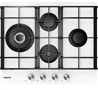 Газовая варочная поверхность Akpo PGA 604 VGC-T WH
