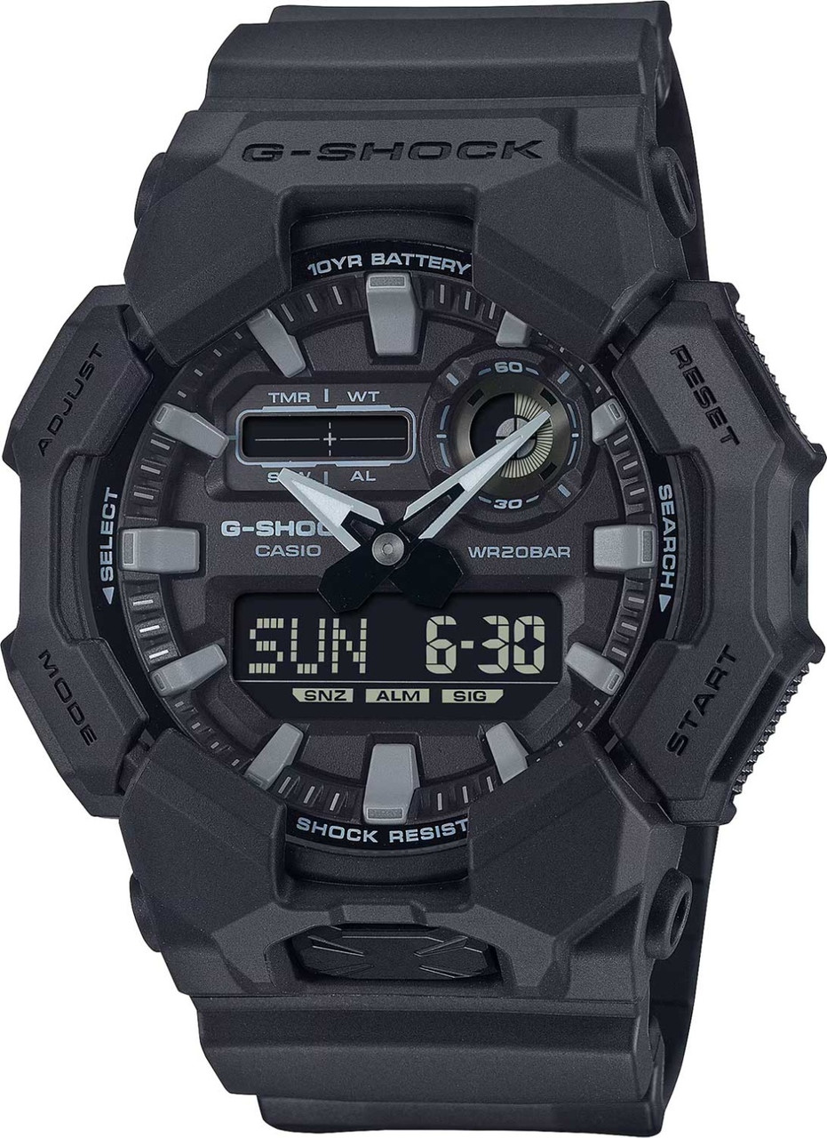 Часы Кварцевые CASIO Casio GA-010-1A1ER полимер