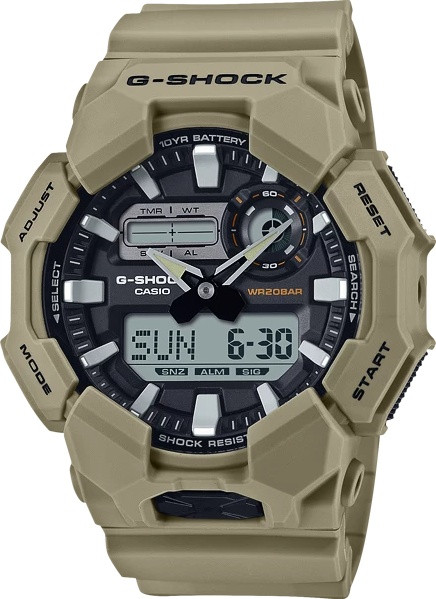 Часы Кварцевые CASIO GA-010-5AER полимер