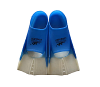 Ласты для плавания короткие (силикон/пластик) р 36-38 M