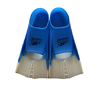 Ласты для плавания короткие (силикон/пластик) р 39-41 L