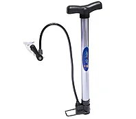 Насос для мяча ручной средний 40х3,5см хром