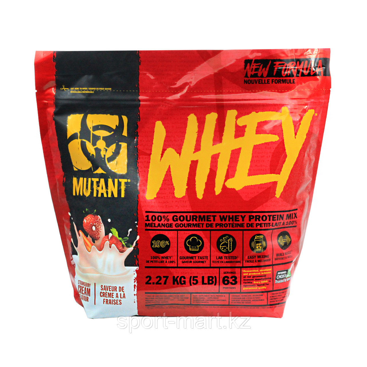 Протеин сывороточный Mutant Whey 63 порций 2270 гр, фото 1