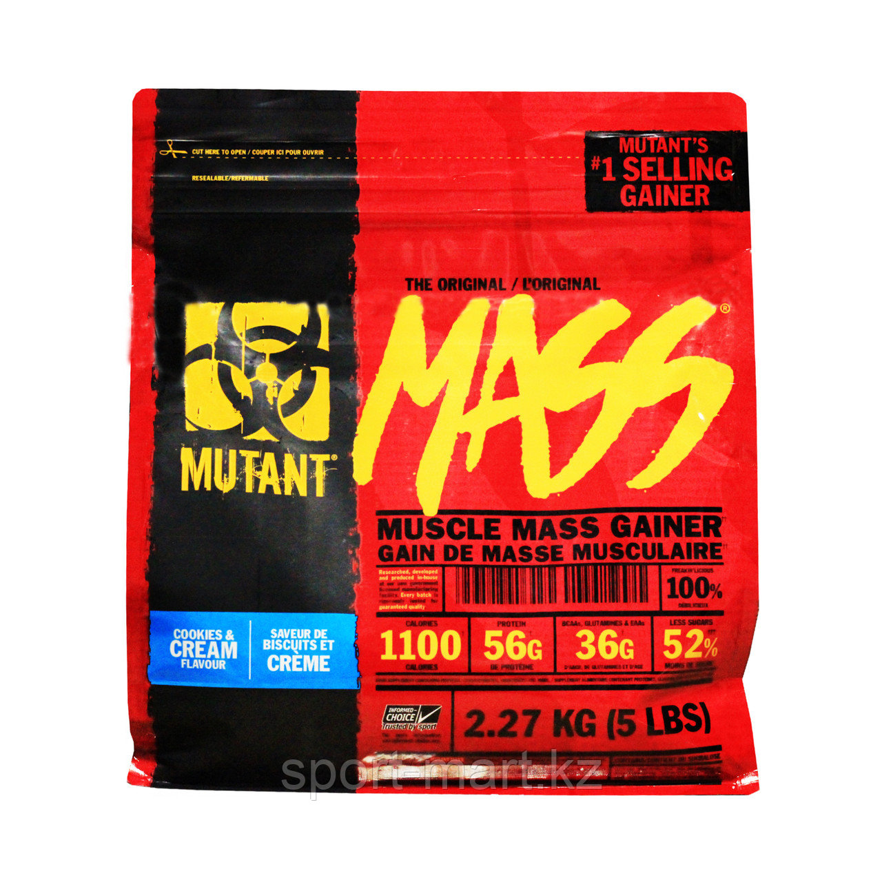 Гейнер восстановитель Mutant Mass 16 порций 2270 гр