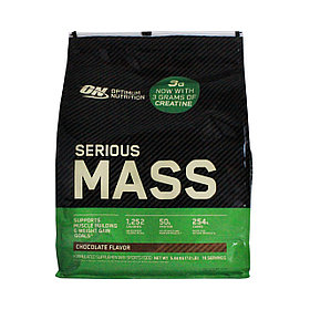 Гейнер высокоуглеводный Optimum Nutrition Serious Mass 16 порций 5455 гр