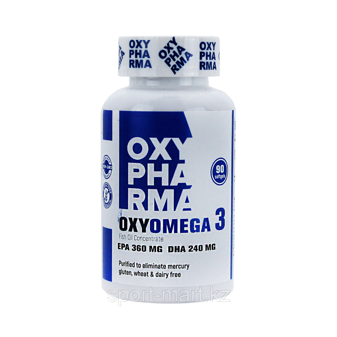 Омега 3 Oxy Pharma Oxy Omega 2000 мг, EPA 360 мг, DHA 240 мг 90 капсул