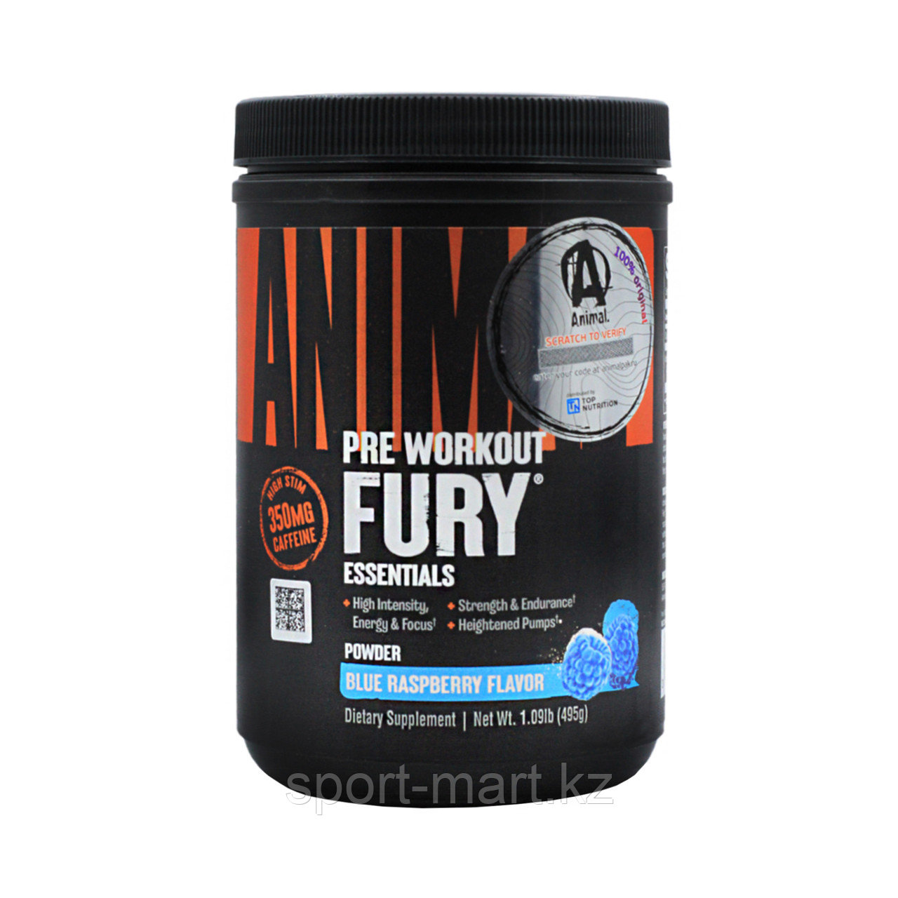 Предтренировочный комплекс Universal Nutrition Animal fury 30 порций 495 гр, фото 1