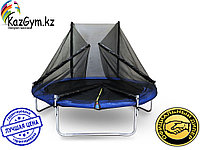 Батут StartLine Fitness 8 футов (244 см) СКЛАДНОЙ с внешней сеткой