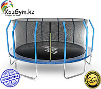 Батут StartLine Fitness 16 футов (488 см) с внутренней сеткой и держателями