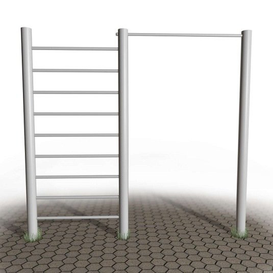 Турник с лестницей (UZ003), фото 1