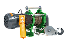Лебедка электрическая KCD 300/600 кг, 30/15 м 380В