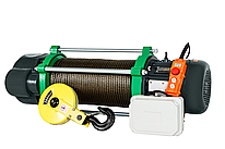 Лебедка электрическая KCD 1000/2000 кг, 30/15 м 380В