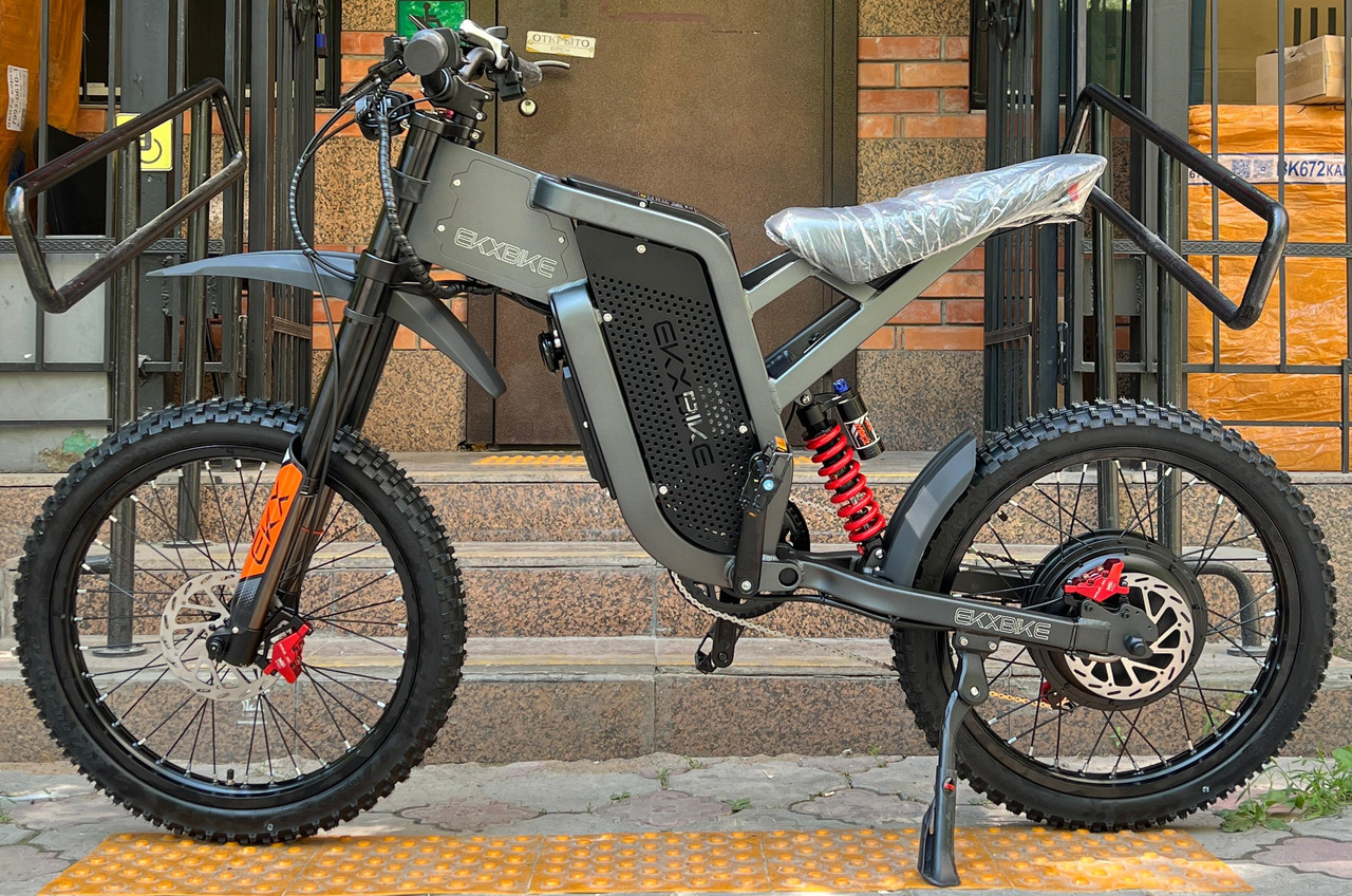 Электровелосипед EKX X21 Max 60v 3000w (MAX 5000w), Li-ion 60v 30A/H, 25*3". Вес 50 кг.