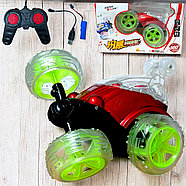 Помятая упаковка!!! 889-35 Перевертыш машина на р/у с аккум 29х17см, фото 3