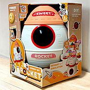 0421-17B Ракета трансформация в магазин сладостей 32дет 26х19см, фото 2