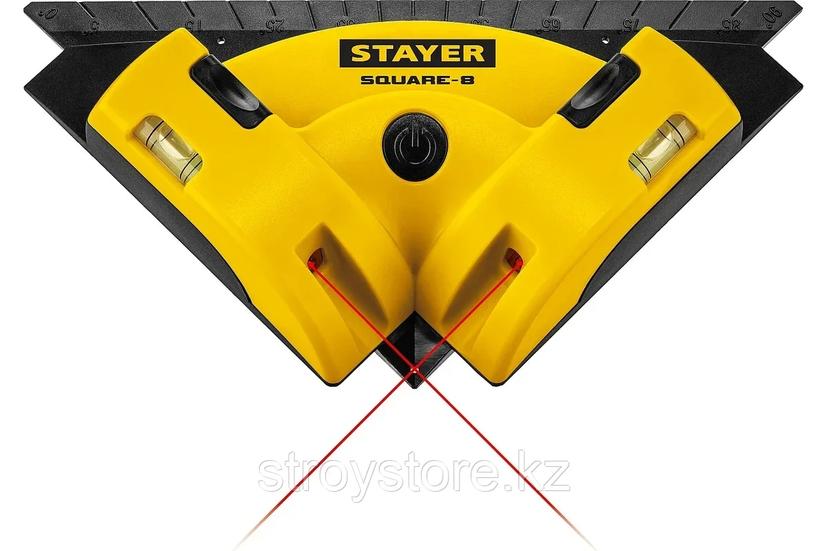 Угольник лазерный для кафеля, STAYER 8 м