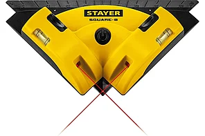 Угольник лазерный для кафеля, STAYER 8 м