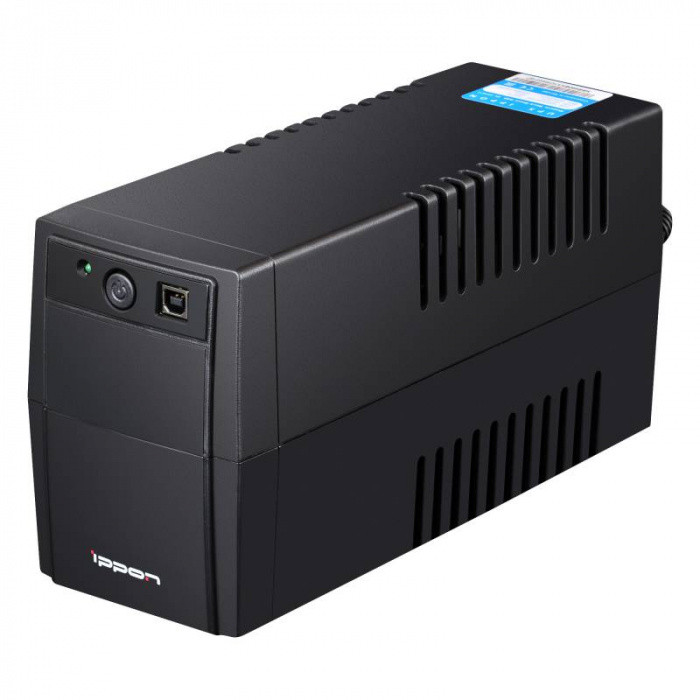 ИБП Ippon Back Basic 650 Euro 650VA 360Вт AVR 162-285В 2хEURO управление по USB без комлекта кабелей