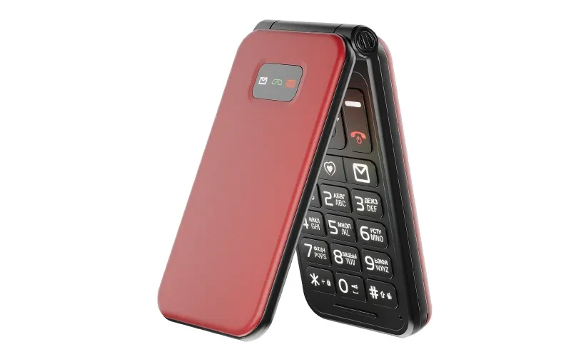 Мобильный телефон Olmio F19 красный 39133