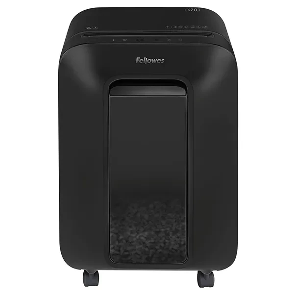 Шредер Fellowes Powershred LX201 черный 5050001
