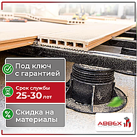 Монтаж террасной доски (декинга)