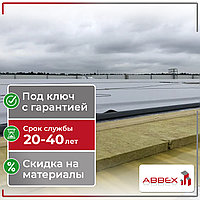 Ремонт плоской кровли ПВХ мембраной