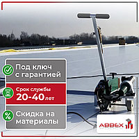 Монтаж кровли из ПВХ мембраны