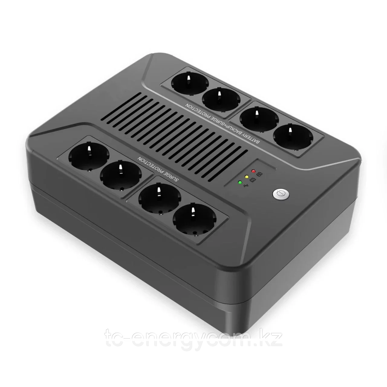 Источник бесперебойного питания Line-Interactive, 800 VA, LED, USB, 8 Schuko, фото 1