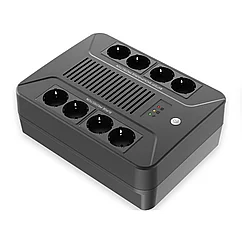 Источник бесперебойного питания Line-Interactive, 800 VA, LED, USB, 8 Schuko