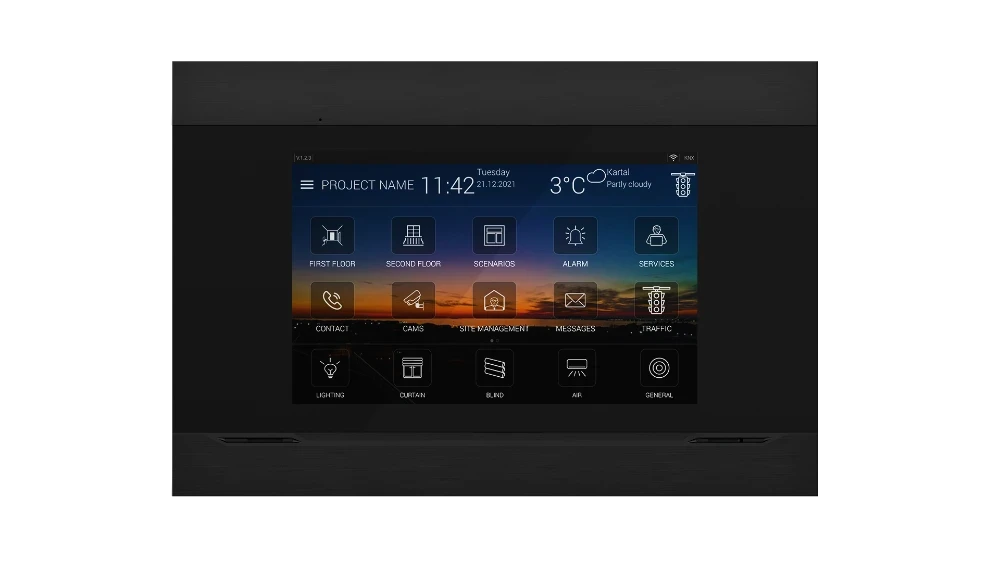 Interra 4 - 7" Touch Panel - Android / Interra 4 - 7"-дюймовая сенсорная панель - Android.