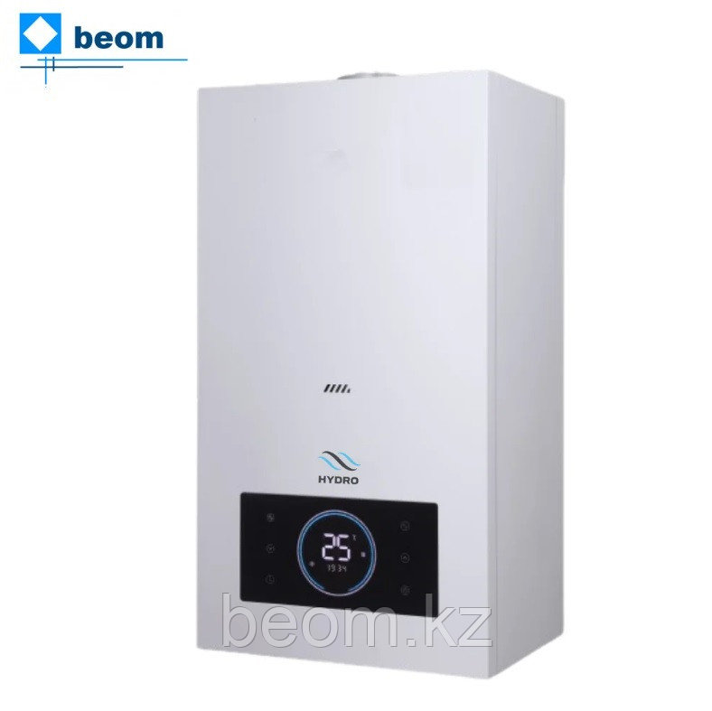 Котел газовый двухконтурный Hydro HSM18 Wi-Fi White (кВт18 | 180м2| настенный | 9 л/мин | Вес 35 кг | 740×410×320 | Природный газ)