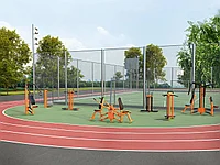 Уличные спортивные тренажеры и воркаут-площадки
