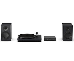 Комплект Pro-Ject Colourful Audio System E черный