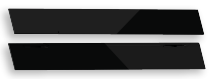 Interra 4 - 10.1'' Touch Panel Frame - Black Acrylic / Interra 4 - 10.1''-дюймовая рамка сенсорной панели -