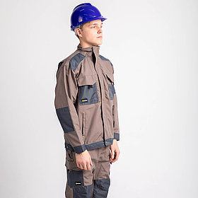 Костюм Летний Номад Workwear серый (К+Б) хаки
