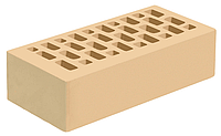 Кирпич одинарный (1НФ), 250х120х65 мм, Золотистая дюна, гладкий