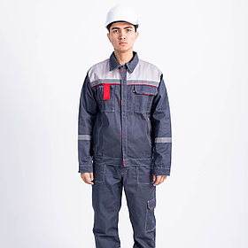 Летний костюм ФАВОРИТ Брючный серый